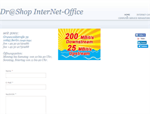 Tablet Screenshot of drshoponline.de